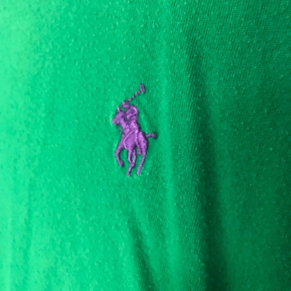 Polo by Ralph Lauren Green T Shirt Small - Picture 2 of 5